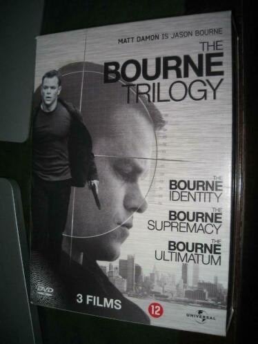 The Bourne Trilogy – Matt Damon – 3DVD box, Alle leeftijden, Ophalen of Verzenden, Gebruikt