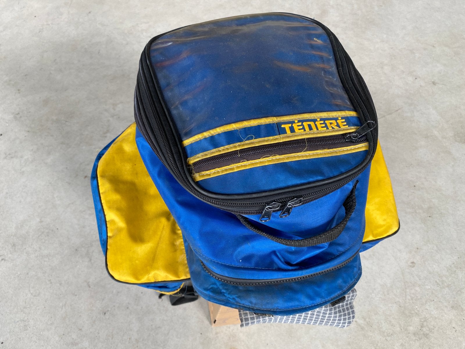 Yamaha Tenere tanktassen set, uniek en zeldzaam, xt600z 1vj, Ophalen of Verzenden, Gebruikt