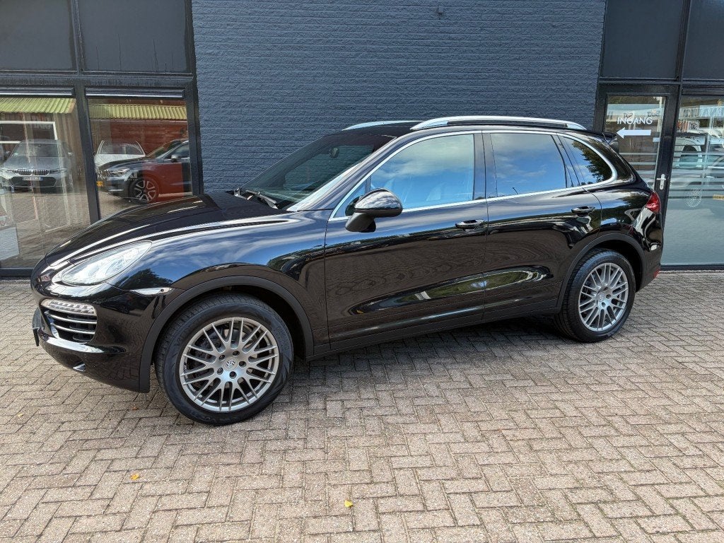 Porsche CAYENNE 3.0 D opendak trekhaak, Auto's, Automaat, Gebruikt, Zwart, Bedrijf