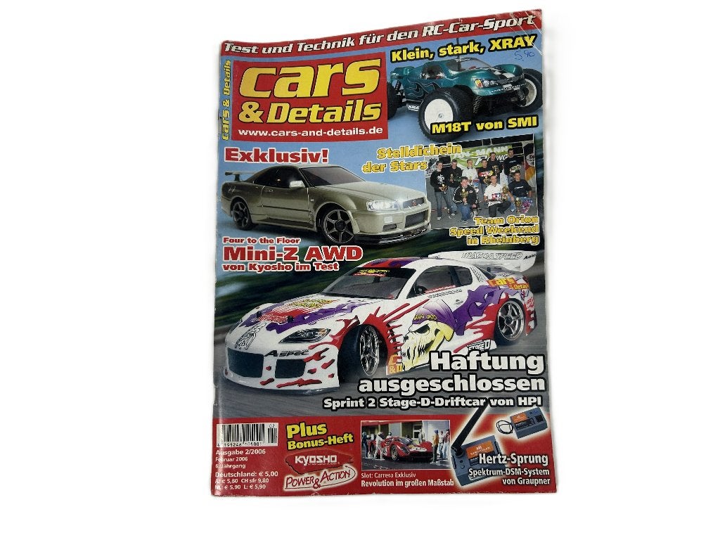 Tijdschrift Cars & Details rc auto's, Boeken, Ophalen of Verzenden, Zo goed als nieuw, Algemeen