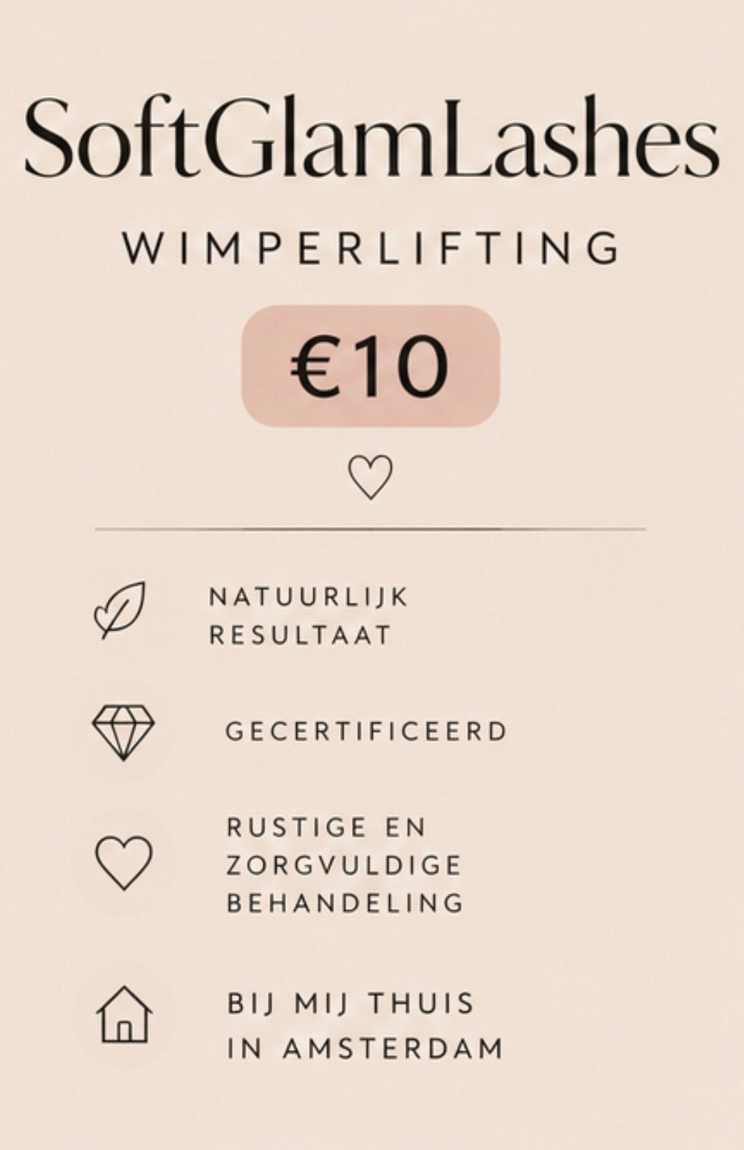 WIMPERLIFTING €10 – MODELLEN GEZOCHT, Ophalen, Zo goed als nieuw, Ogen, Toebehoren