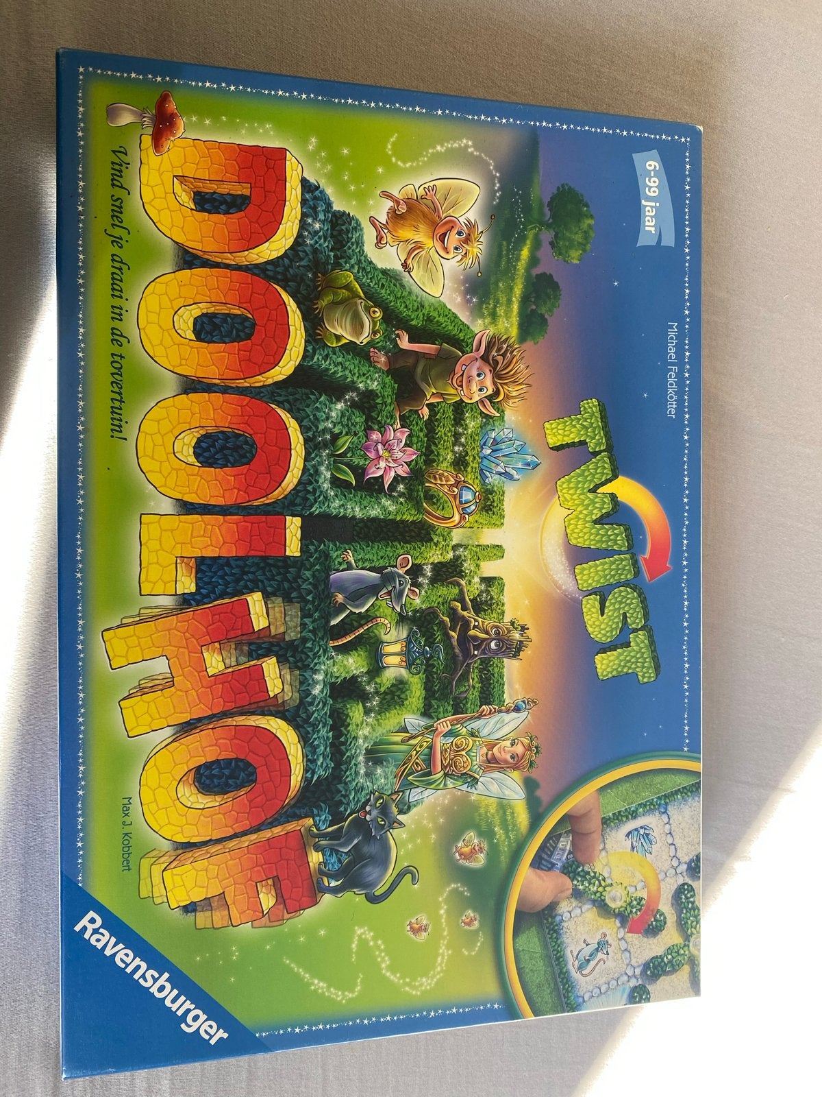 Doolhof Twist - Ravensburger bordspel, Hobby en Vrije tijd, Drie of vier spelers, Ophalen, Zo goed als nieuw