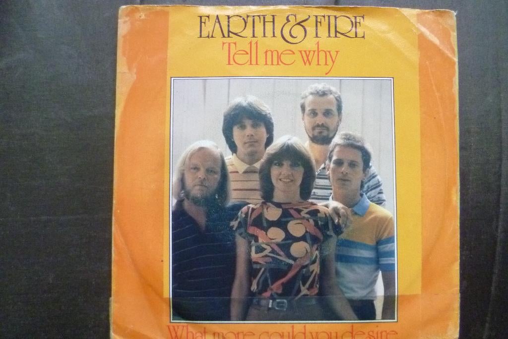earth & fire - tell me why, Cd's en Dvd's, Vinyl Singles, Overige genres, 7 inch, Single, Ophalen of Verzenden