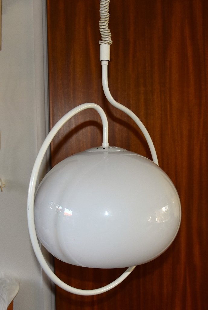 Vintage Dijkstra Design Mushroom Hanglamp, Ophalen, Gebruikt, Vintage, E27 (groot)