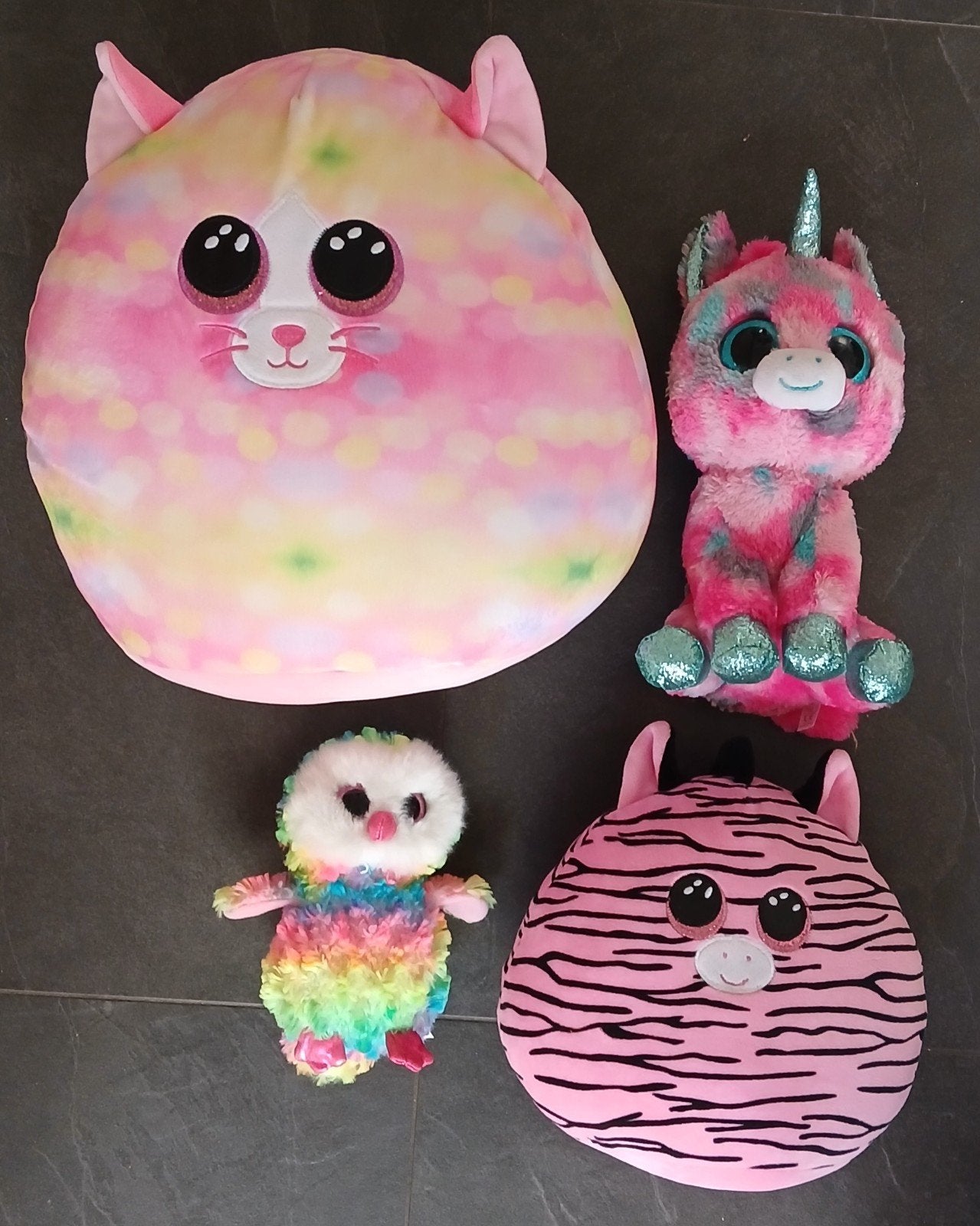 4 Ty knuffels, Ophalen of Verzenden, Zo goed als nieuw, Overige typen