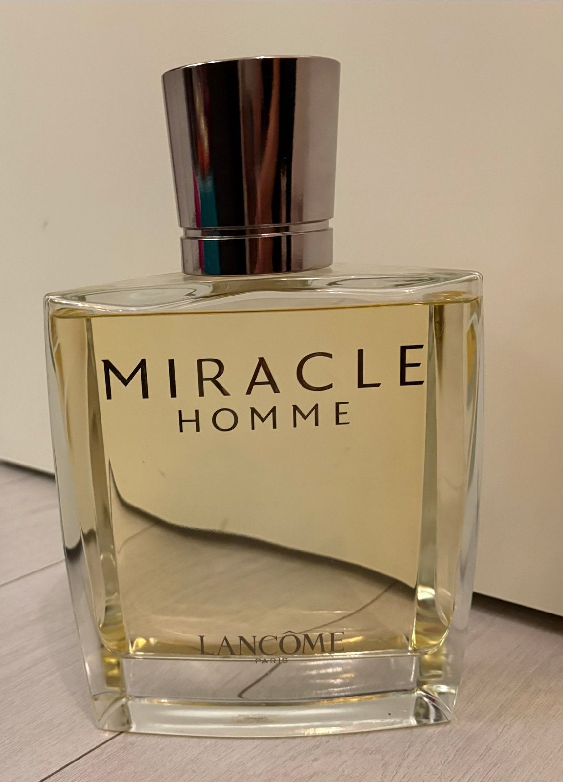 Factice Lancôme Miracle Homme - Decoratieve Parfumfles, Ophalen of Verzenden, Zo goed als nieuw