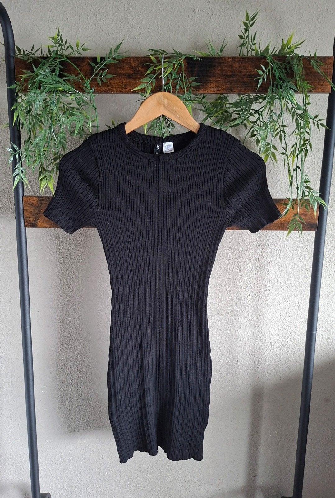 H&M Jurk zwart XS, Zwart, H&M Divided, Nieuw, Ophalen of Verzenden
