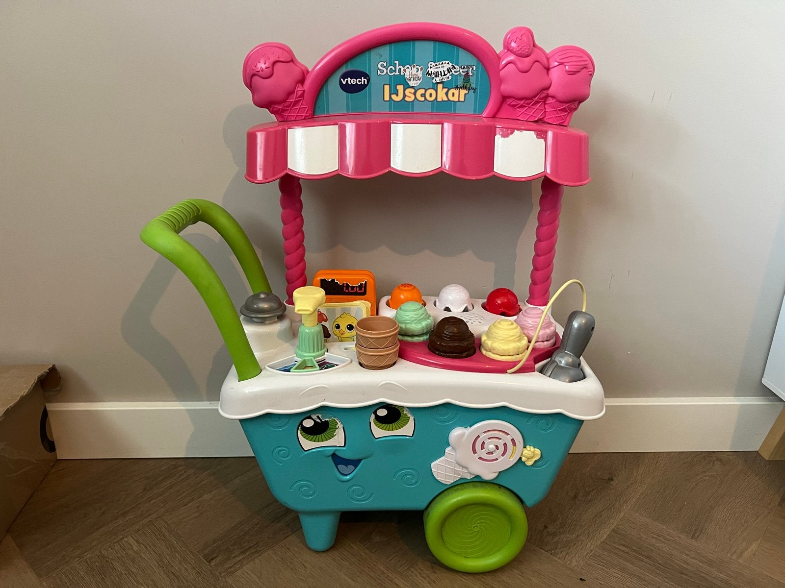 VTech Schattige IJscokar - Interactief Speelgoed, Ophalen, Zo goed als nieuw, Jongen of Meisje