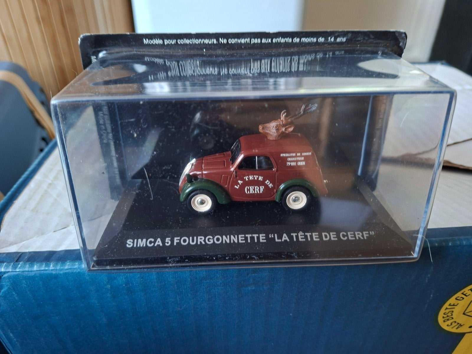 Modelauto Simca 5 Fourgonnette "La Lete de Cerf:, Ophalen of Verzenden, Auto, Overige merken