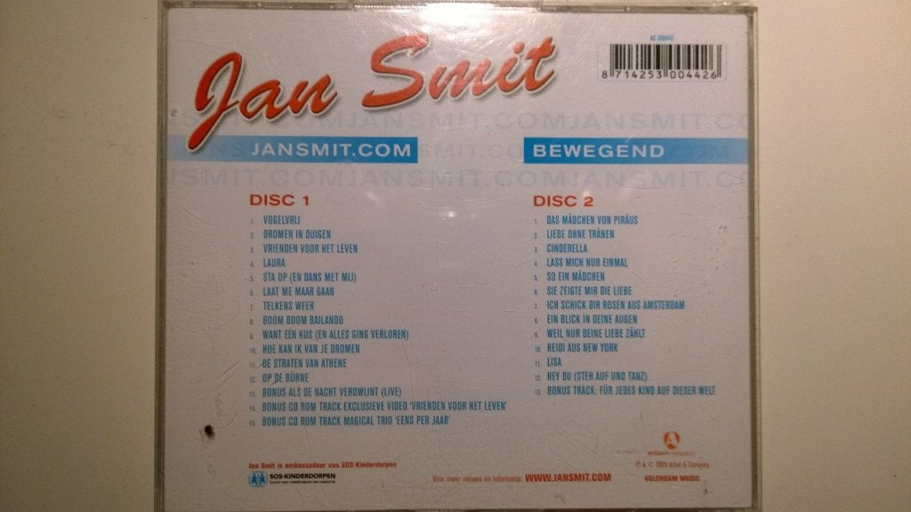 Jan Smit - Jansmit com & Bewegend, Ophalen of Verzenden, Zo goed als nieuw, Pop, Album