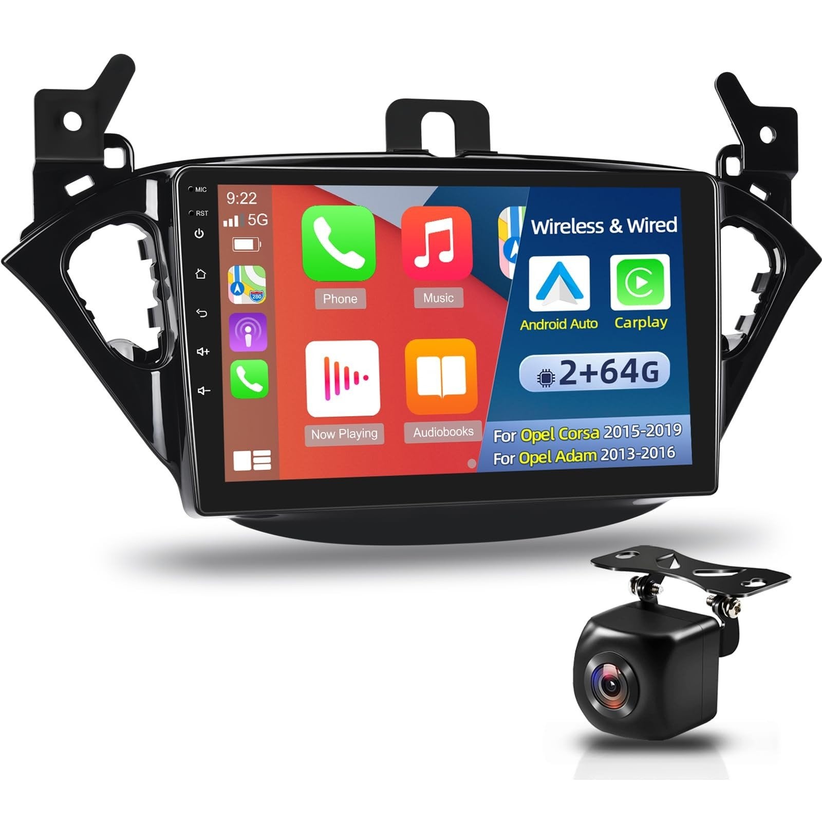Autoradio Opel Corsa/Adam Android Auto/Apple Carplay Nieuw, Auto diversen, Autoradio's, Ophalen of Verzenden, Nieuw