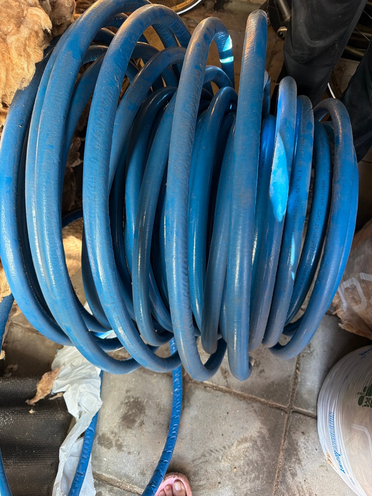 Uponor meerlagenbuis 20x2,25 mm - ca. 60 meter, Ophalen, Overige materialen, Gebruikt, 6 meter of meer