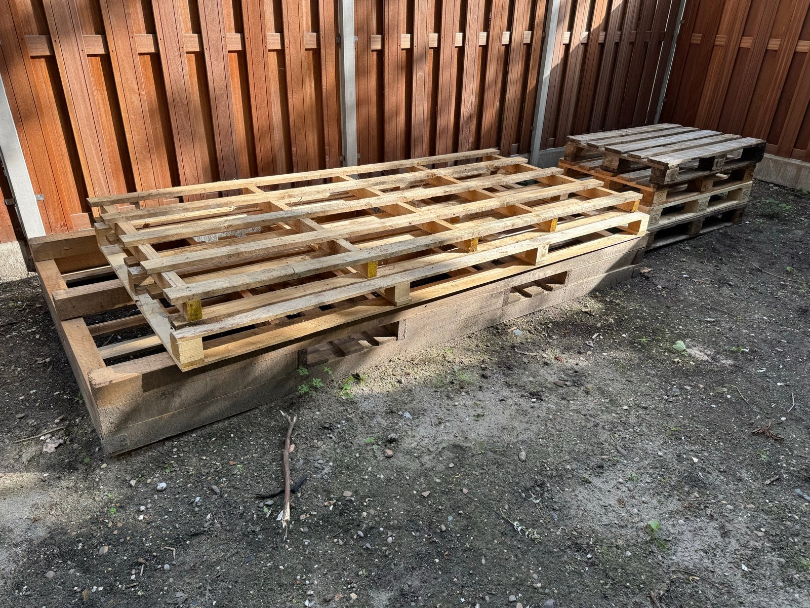 Houten pallets, Ophalen, Overige houtsoorten, 200 tot 250 cm, Pallet