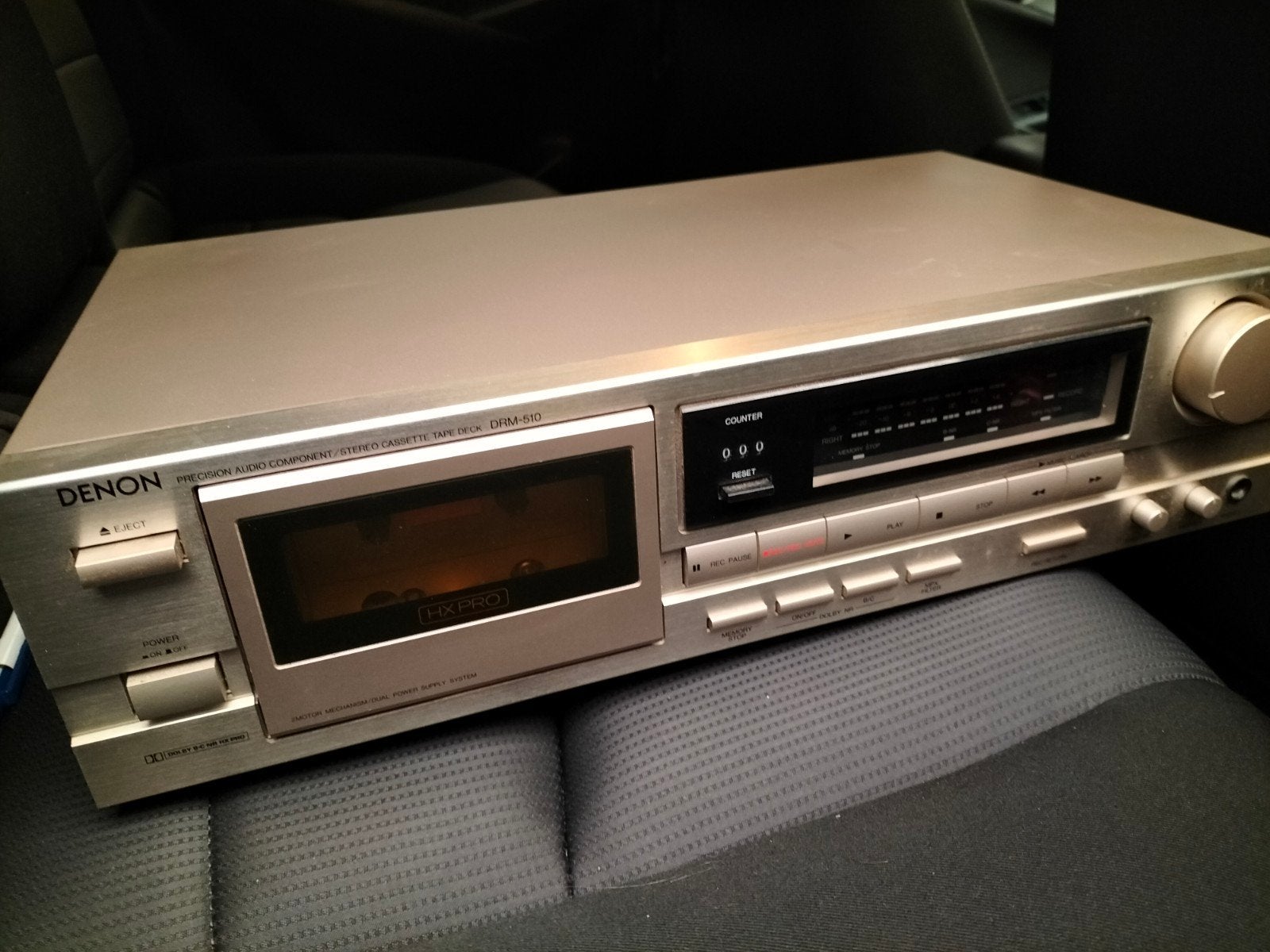 Denon DRM-510 Cassettedeck - Uitstekende Staat, Ophalen, Enkel, Denon, Tape counter
