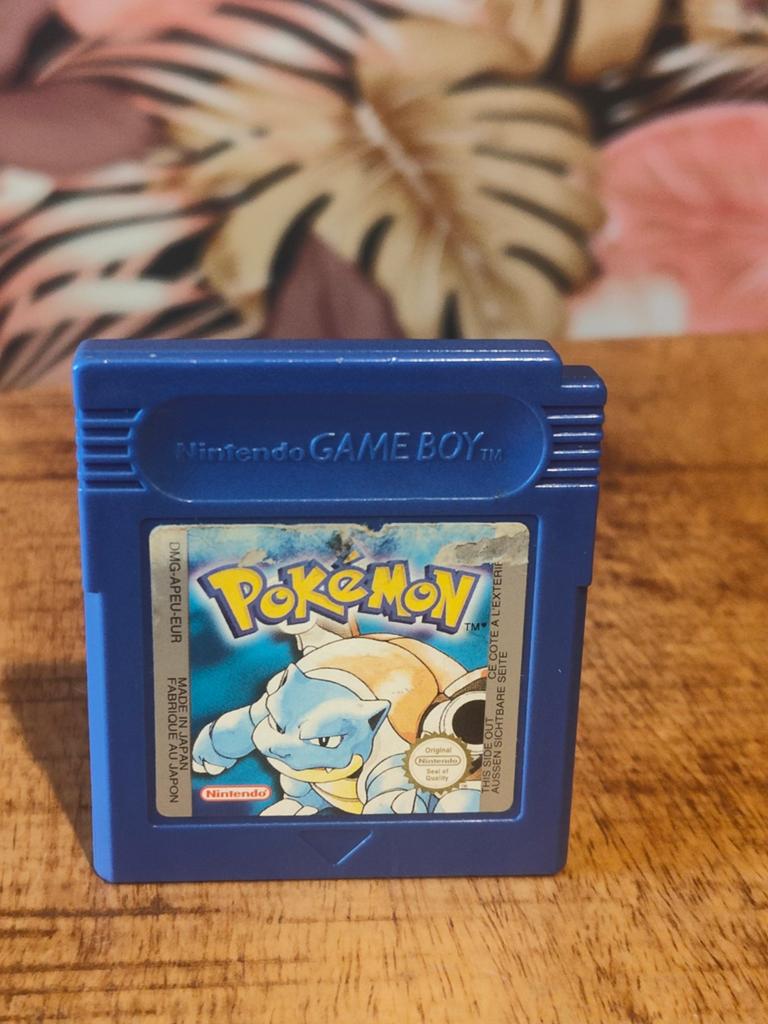 Pokémon Blue Version Gameboy, Spelcomputers en Games, 1 speler, Ophalen of Verzenden, Zo goed als nieuw, Role Playing Game (Rpg)