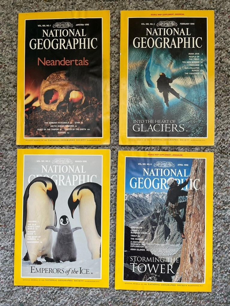 National Geographic Magazine jaargang 1996, Ophalen of Verzenden, Nieuw, Wetenschap en Natuur