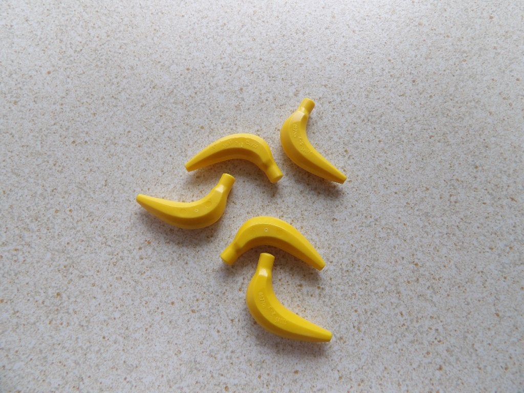 Nieuw Lego onderdelen 5x banaan, Ophalen of Verzenden, Nieuw, Accessoire, Lego