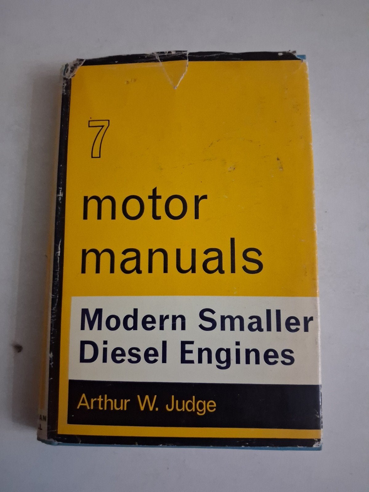Motor Manuals 7: Modern Smaller Diesel Engines, Verzenden, Gelezen, Autotechniek, Arthur W. Judge