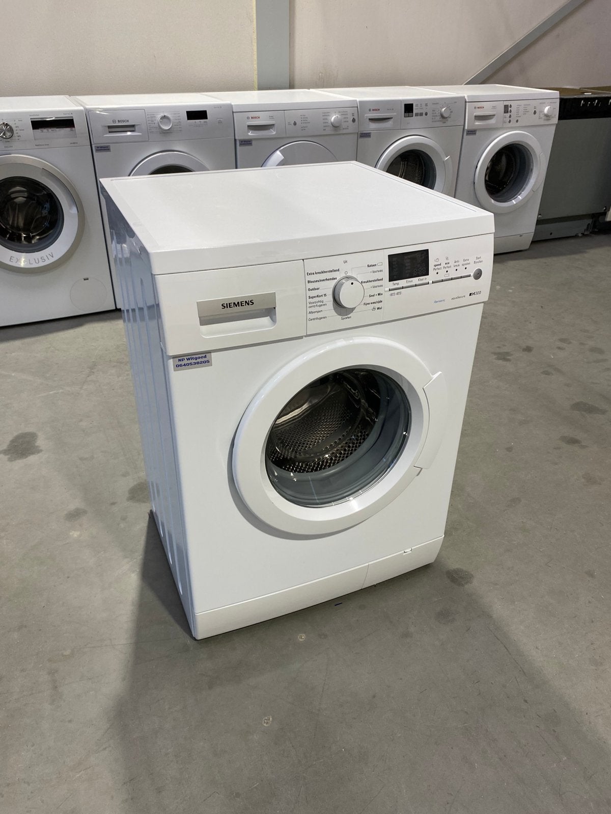 Siemens IQ300 Wasmachine 7KG! A+++ Garantie! Gratis Bezorgd!, Ophalen, 1200 tot 1600 toeren, 8 tot 10 kg, Energieklasse A of zuiniger