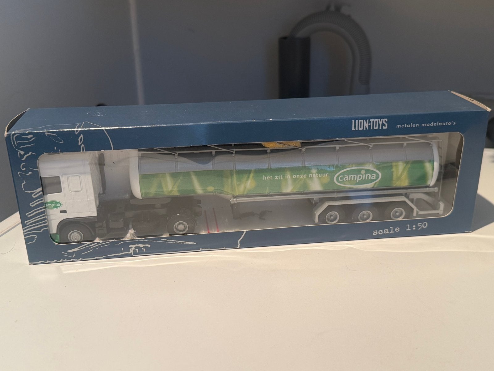 Lion Toys Campina Tankwagen Schaal 1:50, Ophalen of Verzenden, Nieuw, Bus of Vrachtwagen, Lion Toys