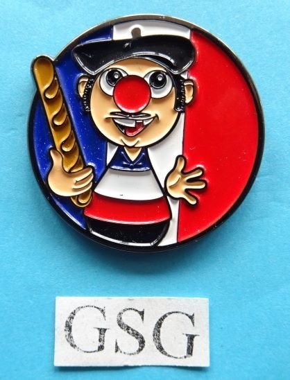 Carnaval Festival Frankrijk nr. EPP426-02, Ophalen, Zo goed als nieuw, Button of Speldje