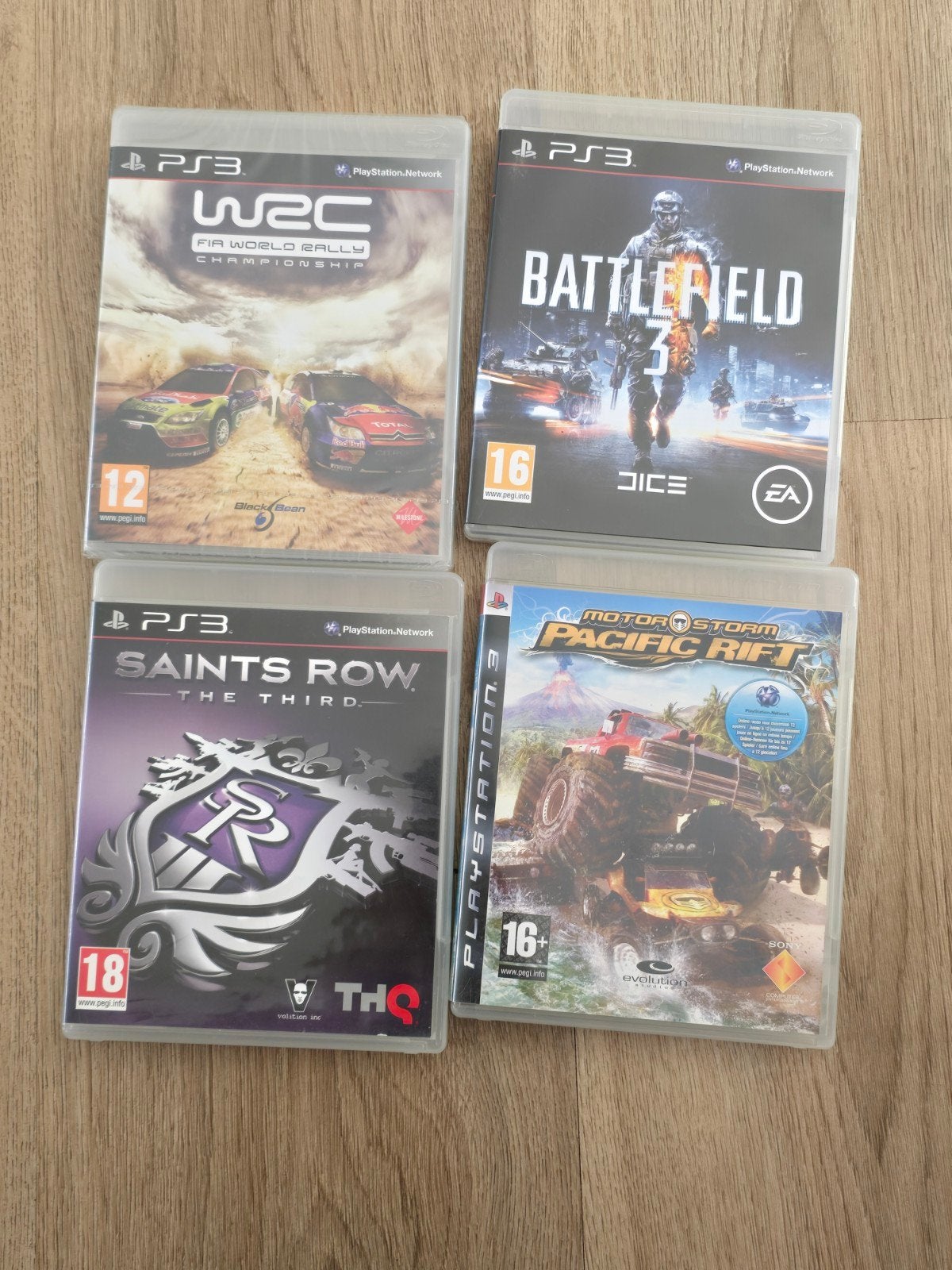Ps3 battlefield 3 saints row wrc rally motor storm, Avontuur en Actie, Vanaf 18 jaar, Verzenden, 1 speler