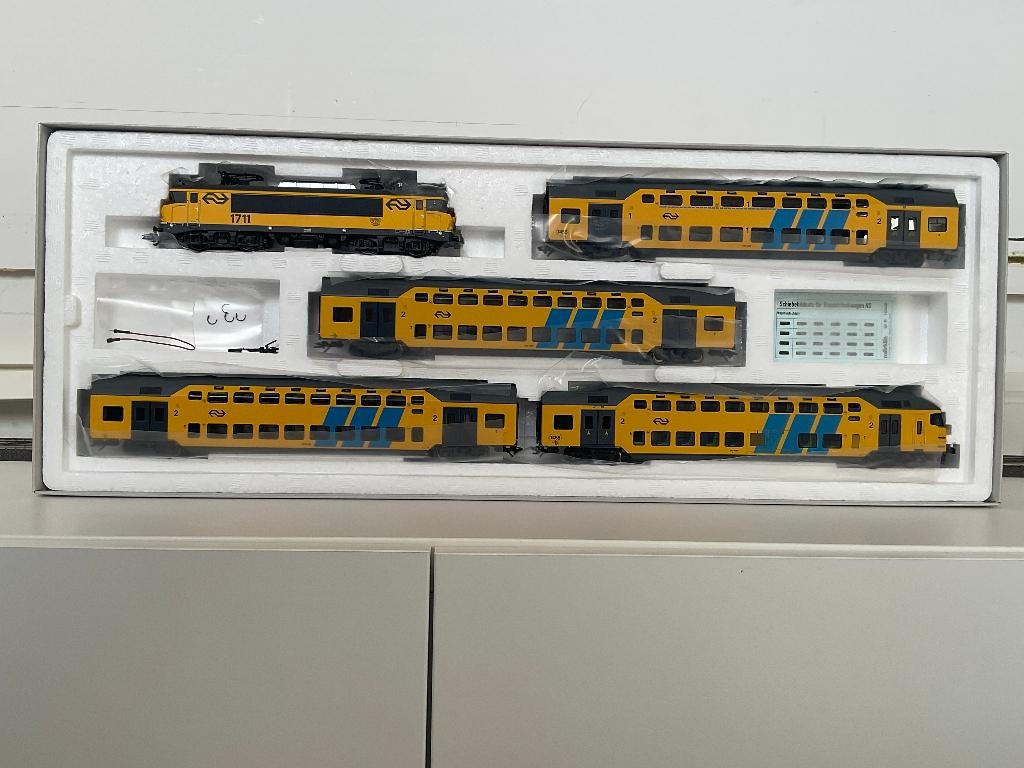 Marklin 26589  Stoptreindubbeldekker, serie 1700, Hobby en Vrije tijd, Wisselstroom, Treinset, Ophalen of Verzenden, Märklin