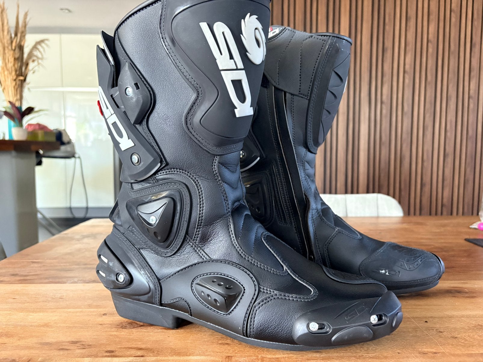 Sidi motorlaarzen maat 46, Motoren, Ophalen, Tweedehands, Heren, Laarzen