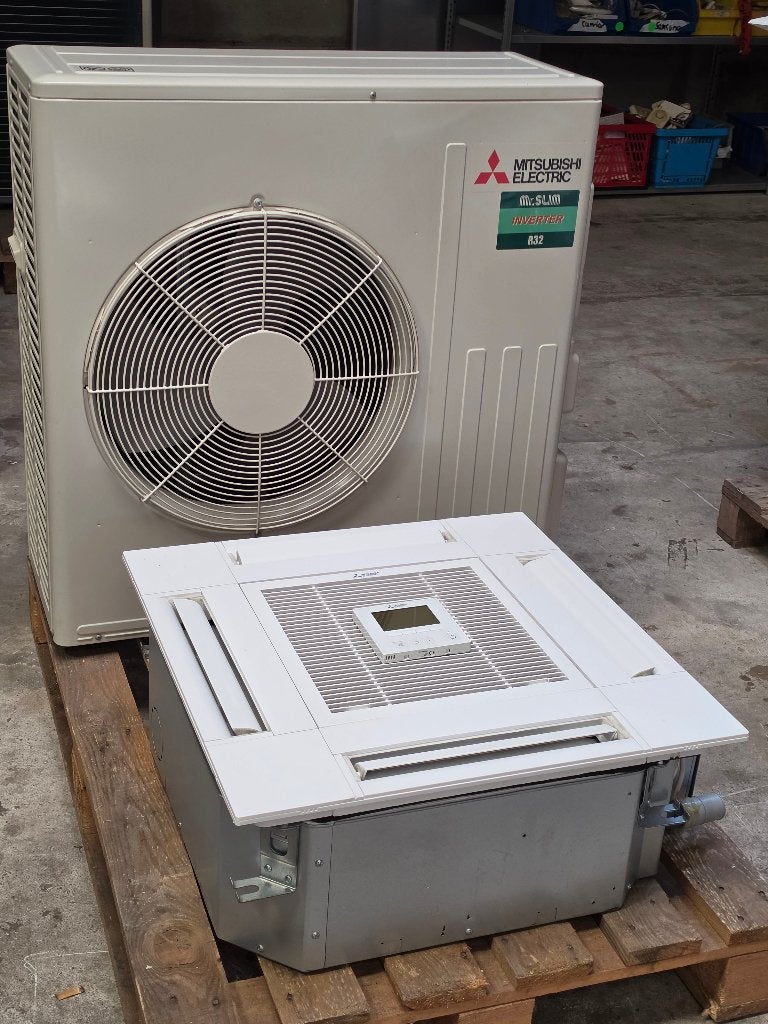Refurbished cassette airco Mitsubishi Electric 7 kW