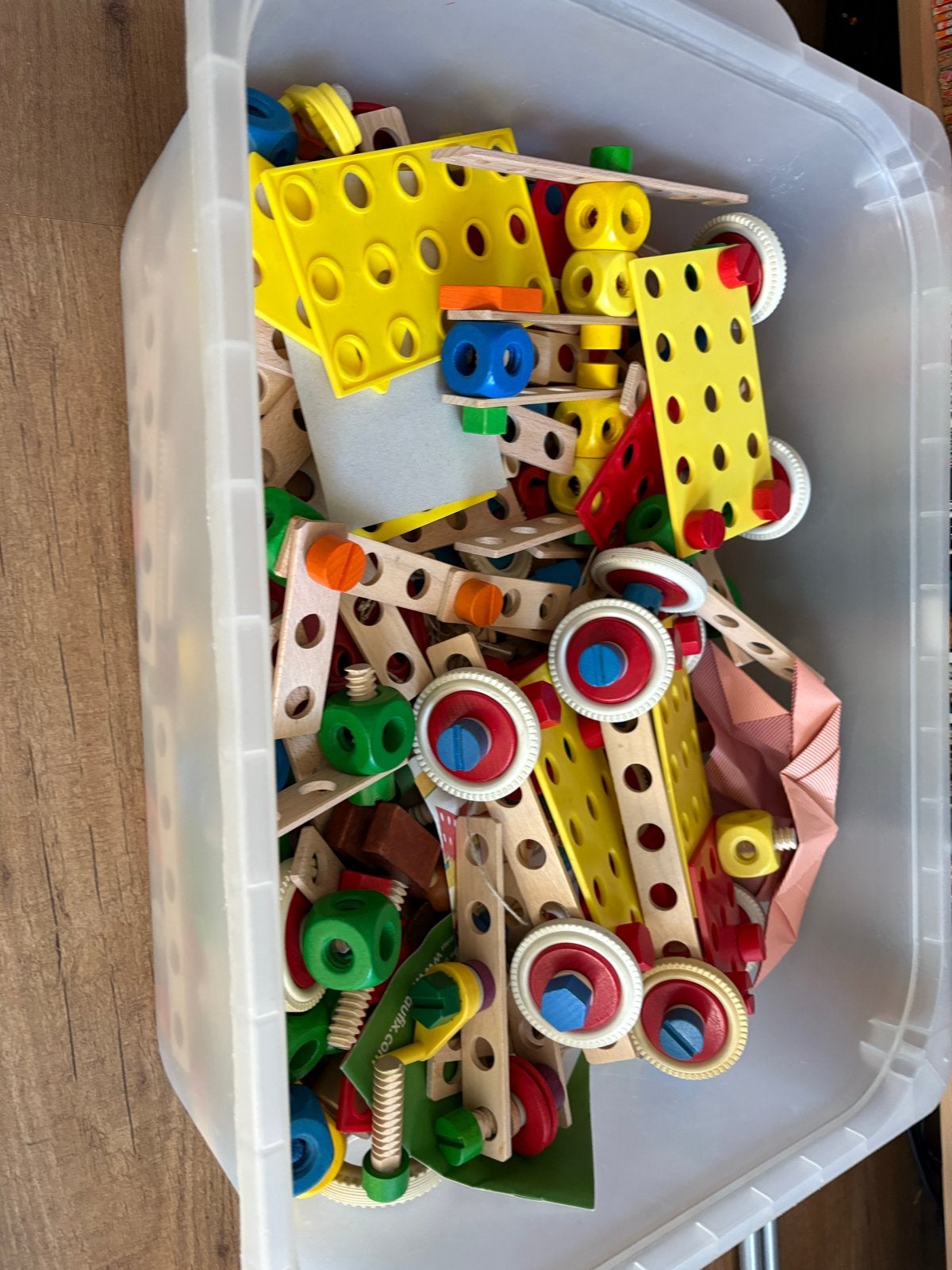 doos Baufix kinderspeelgoed - Constructie speelgoed, Ophalen of Verzenden, Gebruikt, Overige merken