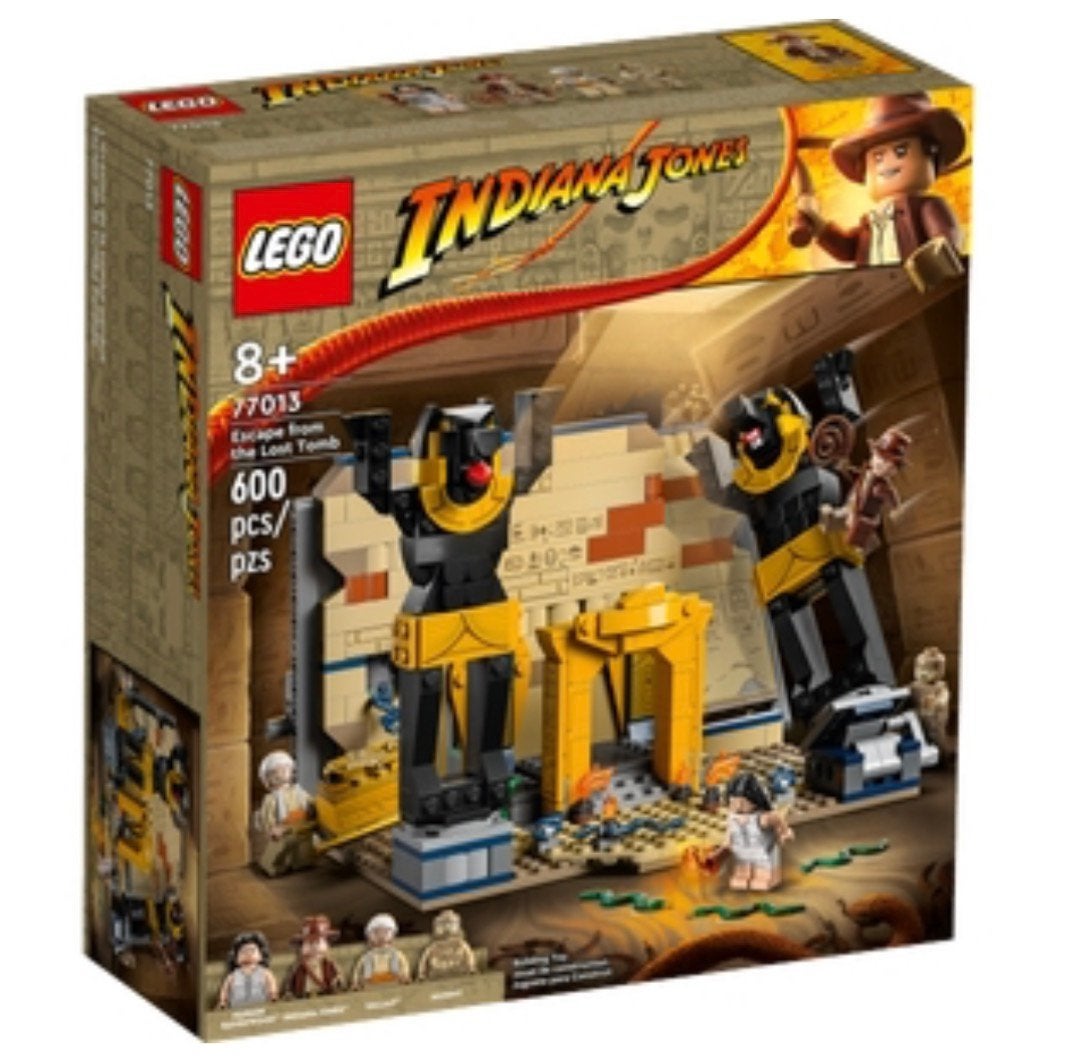 Lego Indiana Jones Ontsnapping uit de Verborgen Tombe 77013, Ophalen, Gebruikt, Inclusief instructies, Overige thema's