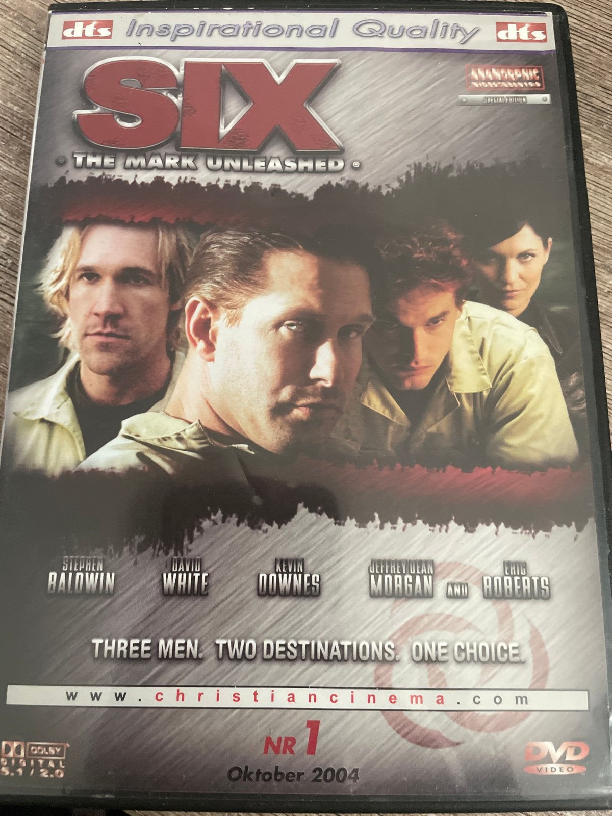 SIX: The Mark Unleashed - Spannende Actiethriller DVD, Engels, Vanaf 16 jaar, Speciale editie, Nederlands