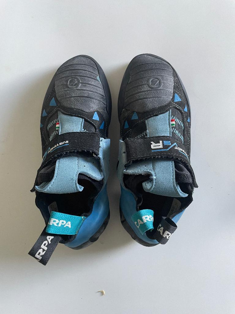 Scarpa Instinct VSR klimschoenen | Maat 43 | Goede staat, Ophalen of Verzenden, Gebruikt, Klimsportschoenen