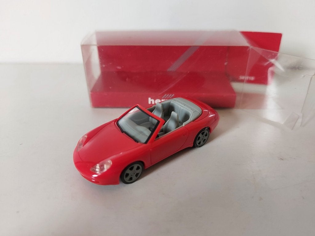 Herpa 022675 Porsche C4 Cabriolet, Ophalen of Verzenden, Nieuw, Auto, Herpa