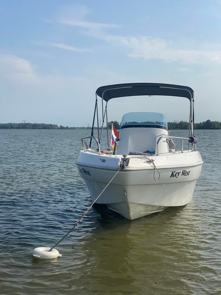 Aquamar 615 console met 140pk incl trailer, Gebruikt, 6 meter of meer, 120 tot 200 pk, Ophalen of Verzenden