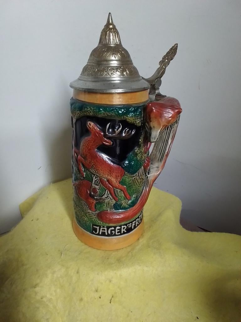 3074) origineel  Duitse Bierpul Voshenkel  jachtpul, Ophalen of Verzenden