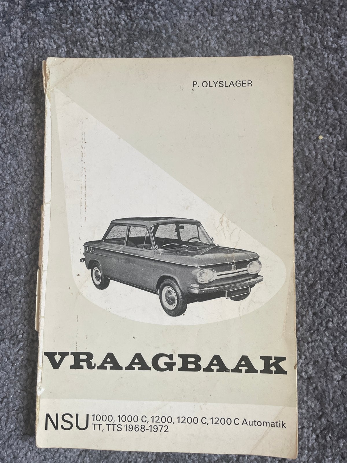 NSU Vraagbaak 1000, 1000 C, 1200, 1200 C, 1968-1972, Ophalen of Verzenden