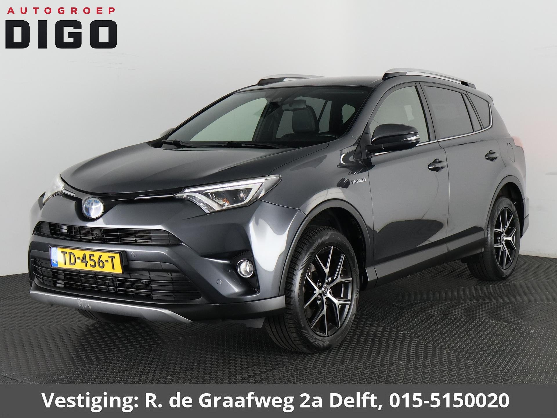 Toyota RAV4 2.5 Hybrid Executive Business | Trekhaak | Navig, Dealer onderhouden, Gebruikt, Leder, Bedrijf