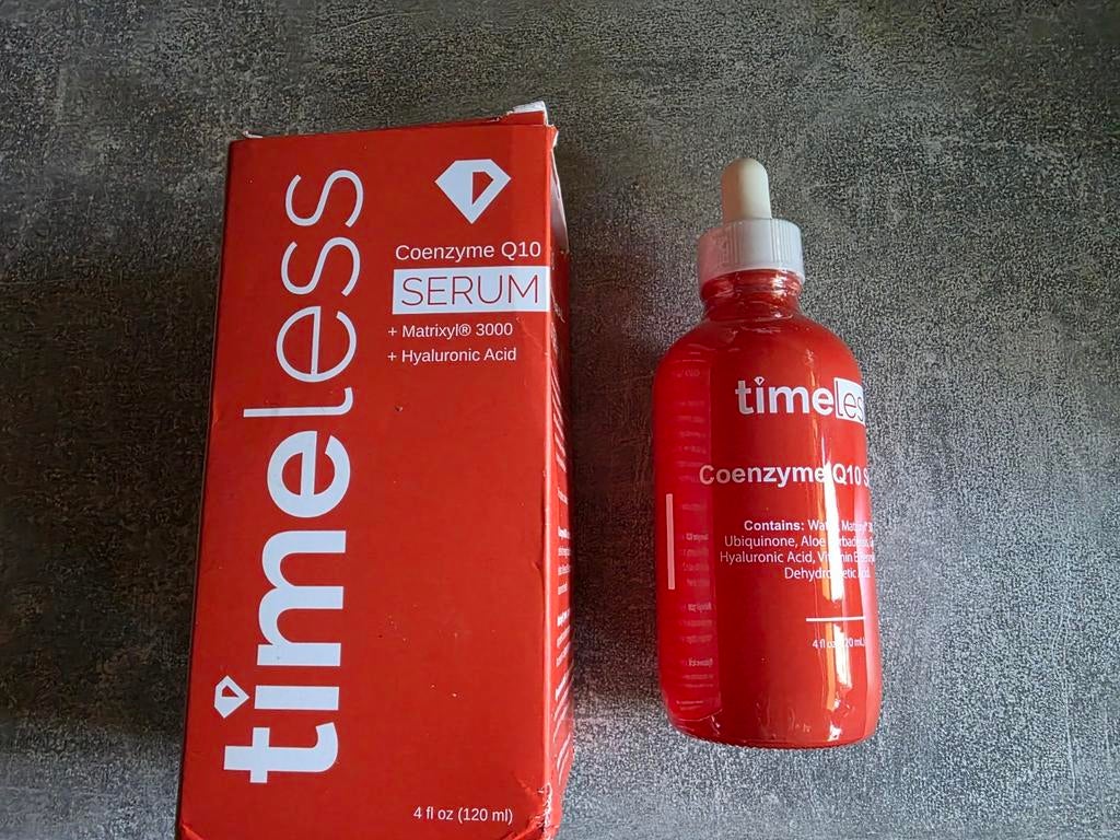 Timeless Coenzyme Q10 Serum 120ml  - Anti-aging serum nieuw, Gehele gezicht, Nieuw, Ophalen of Verzenden, Verzorging