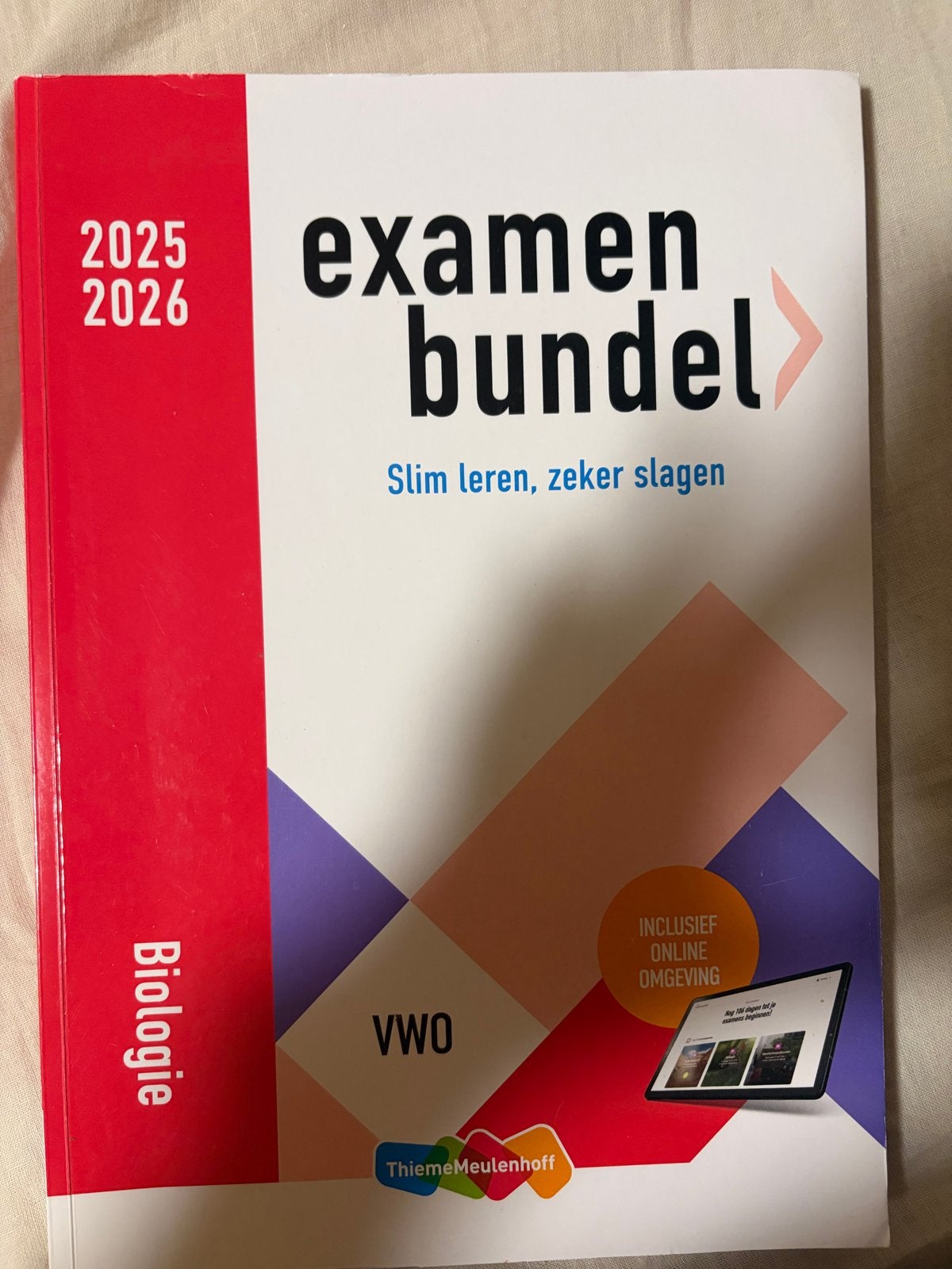 Examenbundel & Samengevat Biologie VWO 2025/2026, Ophalen of Verzenden, Zo goed als nieuw, VWO, Biologie