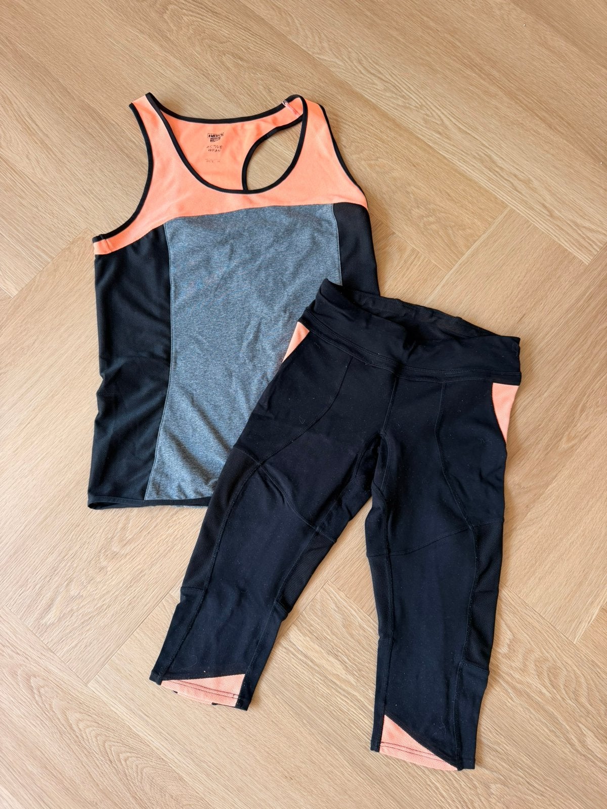 Sport kleiding legging met top xs, Ophalen, Zwart, Maat 34 (XS) of kleiner, Fitness of Aerobics
