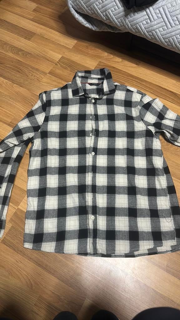 Esmara blouse L, Ophalen of Verzenden, Zo goed als nieuw, Zwart, Halswijdte 41/42 (L)