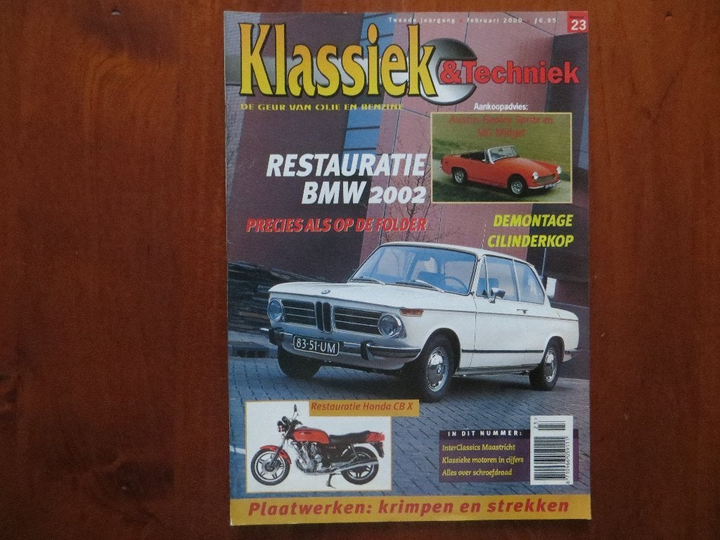 Klassiek & Techniek 23 BMW 2002, Austin Healey Sprite Midget, Verzenden, Nieuw, BMW