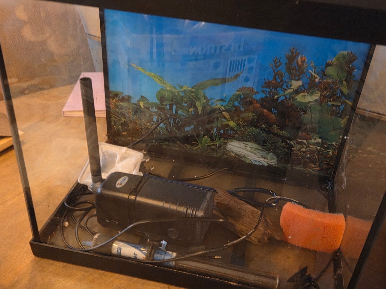 Aqaurium met Toebehoren, Dieren en Toebehoren, Ophalen of Verzenden, Leeg aquarium