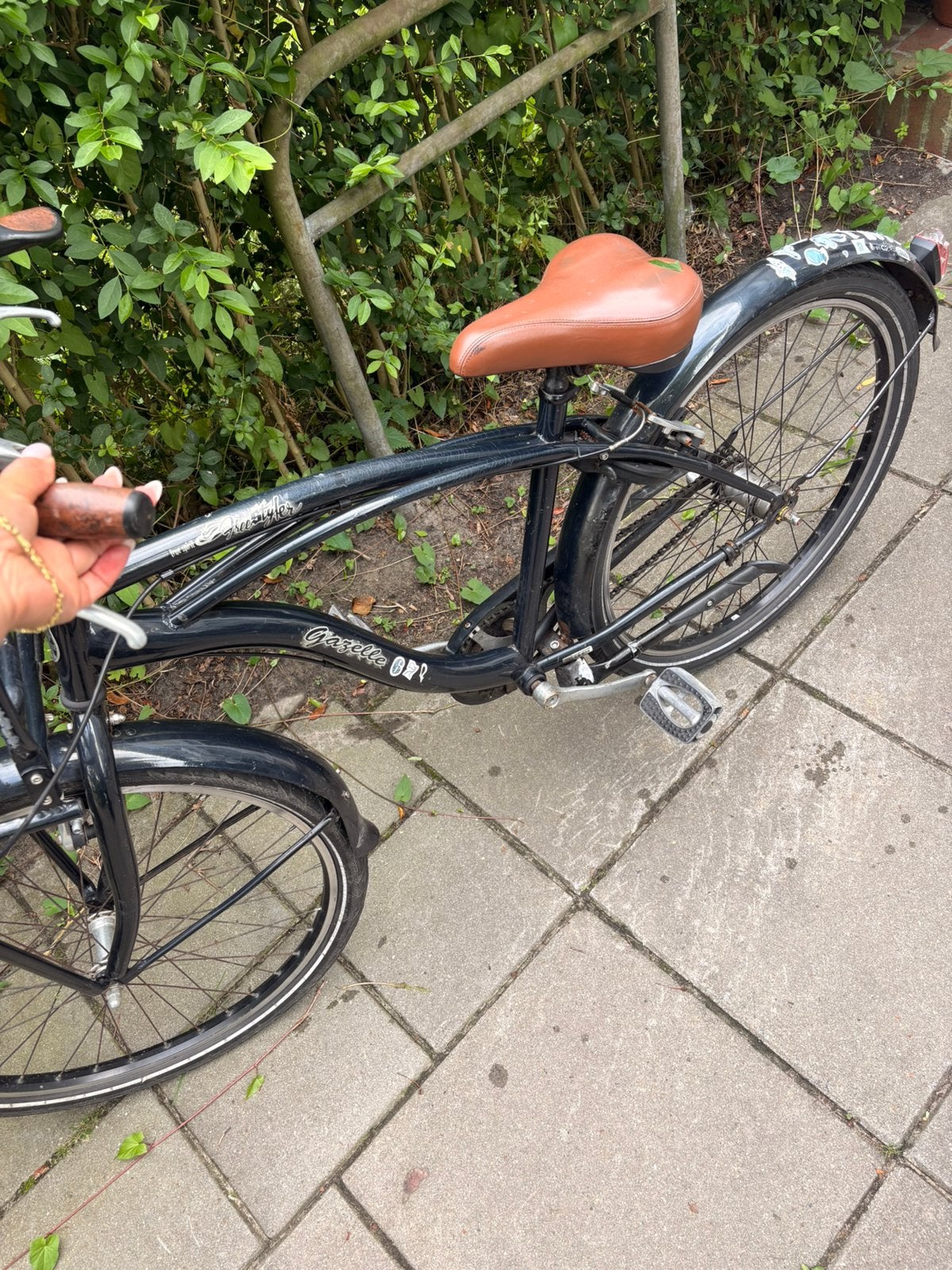 Gazelle cruiser 26inch,zwart., Fietsen en Brommers, Ophalen, Gebruikt, 20 inch of meer