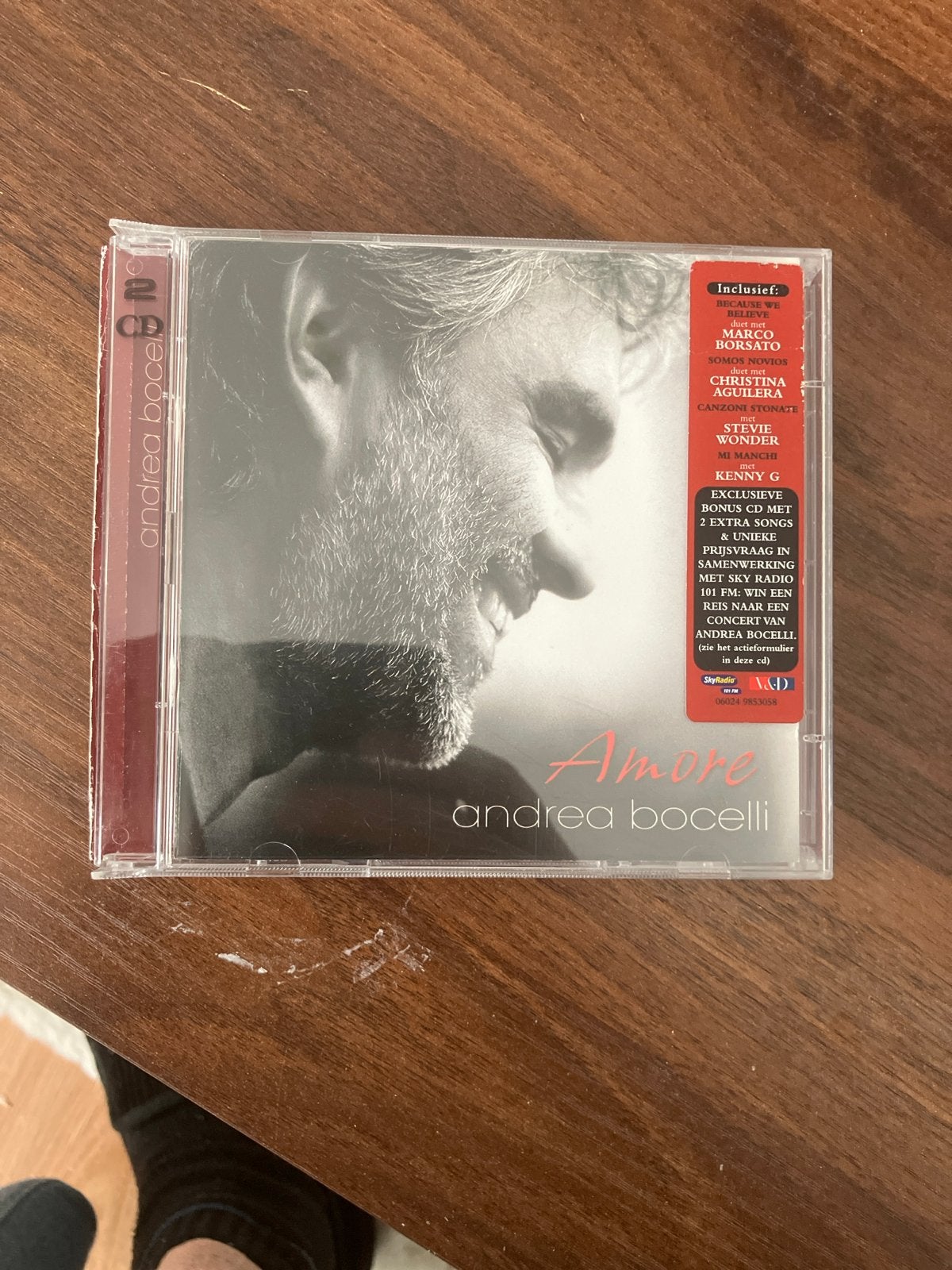 Andrea Bocelli - Amore (CD), Ophalen of Verzenden, Gebruikt, Album, Met bonustracks