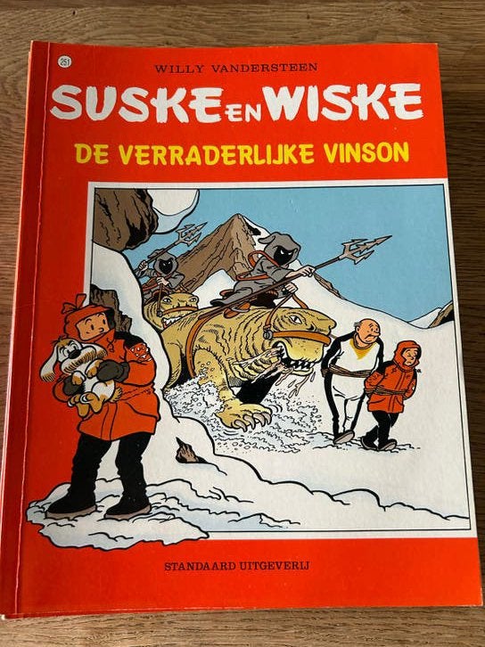Suske en Wiske - De Verraderlijke Vinson 251 - Eerste Druk, Boeken, Stripboeken, Eén stripboek, Ophalen of Verzenden, Gelezen