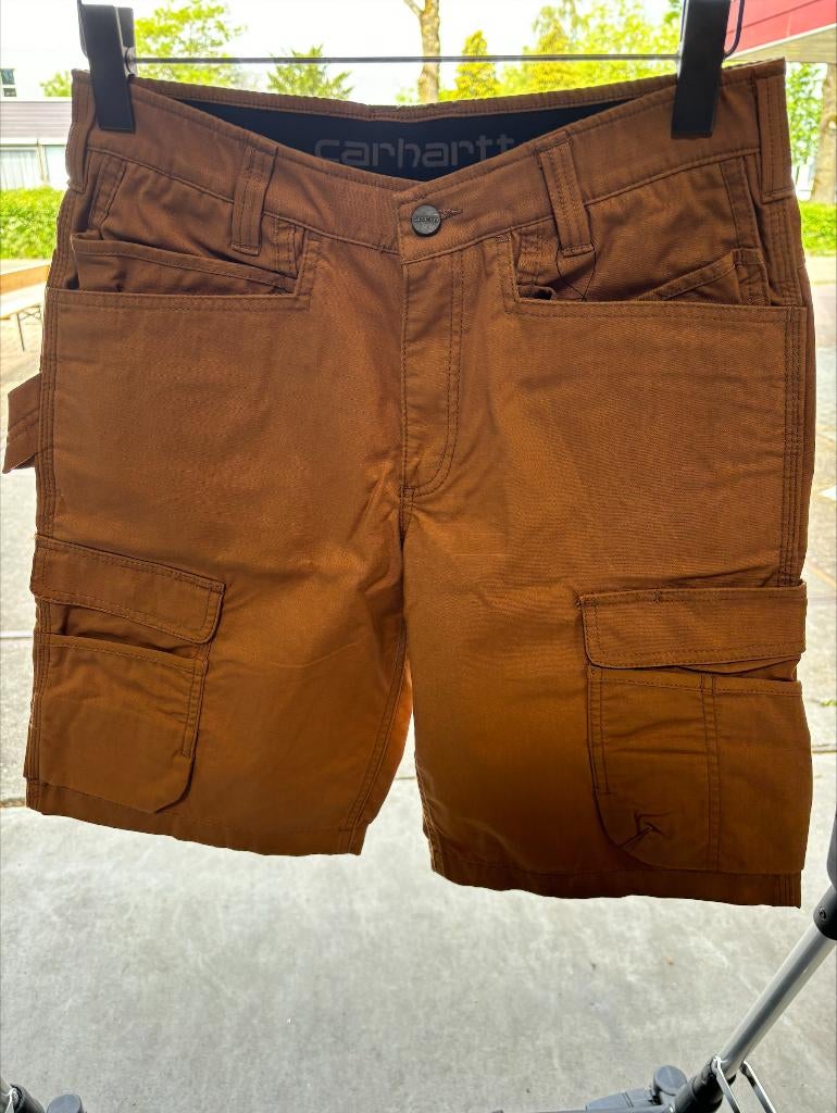 Carhartt korte werkbroek Nieuw (maat 30), Bruin, Carhartt, Nieuw, Overige maten