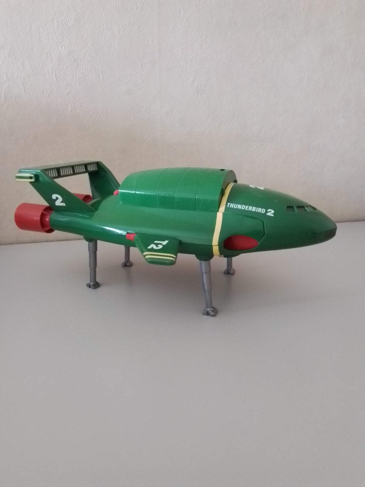 THUNDERBIRD 2 voertuig + tijdschrift beide zijn van 1990, Ophalen of Verzenden, Gebruikt
