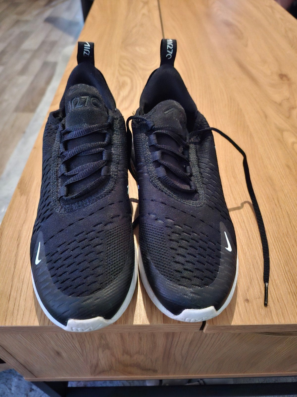 Nike Air Max 270 sneakers - Zwart met roze accenten, Ophalen, Zwart, Nike, Sneakers of Gympen